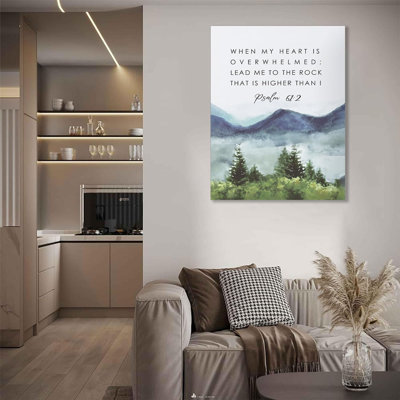 Art mural encadré inspiré par Christian