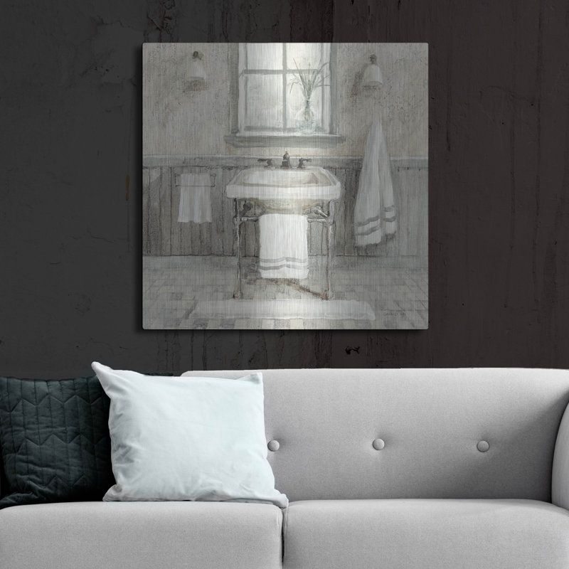  «Victorian Sink 1 Neutral» par Danhui Nai, art mural en métal