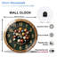 Horloge murale en verre 12 po