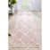 Loop-De-Loop Geometric Synthetic Area Rug