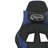 Massage Gaming Chair with Footrest Faux Leather-652349702