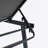 CHAISE LOUNGE WITH ATTACHED WOOD SIDE TABLE, 1PC, (62756.00BLK)