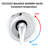 Dual Shower Head System With Tub Spout - High 2 In 1 Faucet Valve. 7 Spray Settings For A Soothing Bath. Finish. All Metal. 1.8 Gpm Flow Rate. 59" Hose. 1/2" Connector Size Valve System. Patterns &-118768029