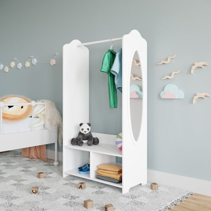 Escobedo 62.5cm Clothing Rack