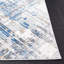 Tapis géométrique ivoire / bleu-1978352773
