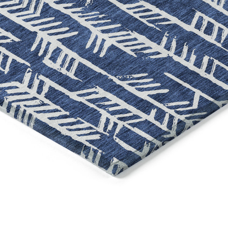 Tapis intérieur / extérieur Maliana, Rectangle 1 pi 8 po x 2 pi 6 po