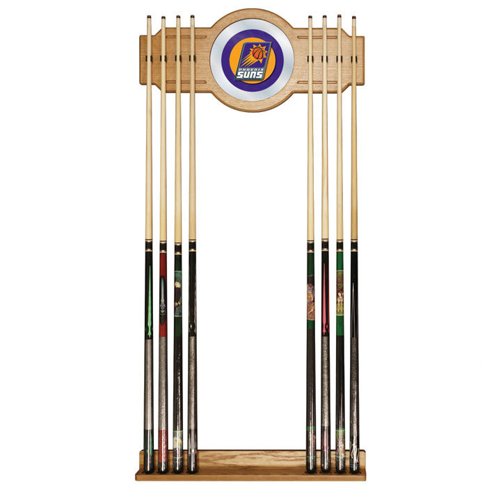 Trademark Global Pool Cue Rack, Phoenix Suns, 30"L x 12"W