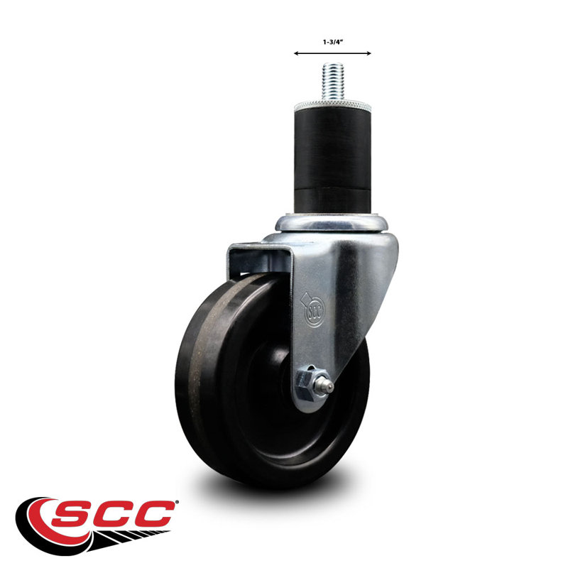 Roulettes extensibles à roulettes Phénoliques SCC NB 4 po x 1-3 / 4 po