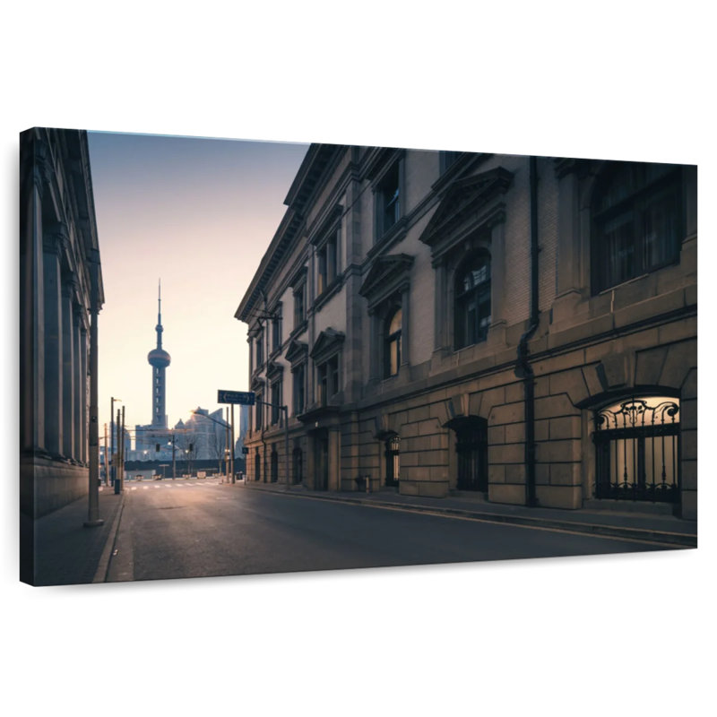 Shanghai Street, 24" H x 36" W