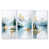 White Floater Framed