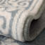 Tapis floral en fausse laine, tapis antidérapant doux pour le salon ou la chambre à coucher, grège-220410516-226312514
