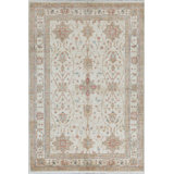 Ziegler Hand-Knotted High-Quality Beige Area Rug