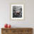 Cream Wood Picture Frame with Mat-509957298