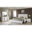 Olivia Contemporary Style Mirror Made With Wood In White