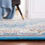 Tapis oriental turquoise / beige-79800545