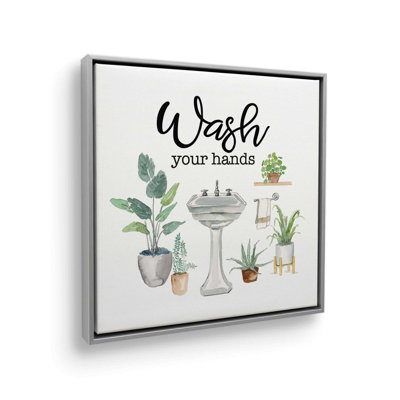 «Wash Your Hands» par Masey St. Studios, reproduction d'art