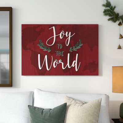 " Joy To The World "
