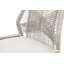Tabouret de bar avec coussin en teck Mitali-60540503