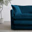 Modulaire avec 3 repose-pieds et un coussin de chenille bleu avec 2 coussins pour la maison