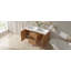 Meuble-lavabo double 47,24 po avec comptoir SMC, 2 tiroirs et 2 armoires à fermeture en douceur, meuble-lavabo double mural