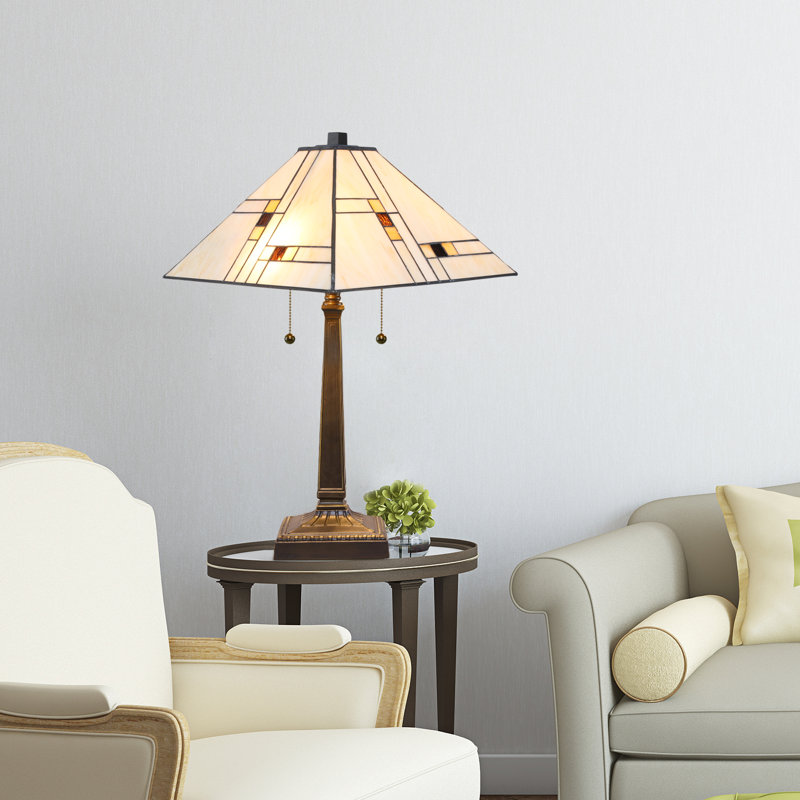 Metcalfe 60'' Bronze Traditional Floor & Table Lamp Set with Outlet