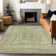 Machine Washable Indoor/Outdoor Xhevrie Aloe Rug