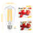 15 Watt (150 Watt Equivalent), ST64 LED Non-Dimmable Light Bulb, E26/Medium (Standard) Base-64135729