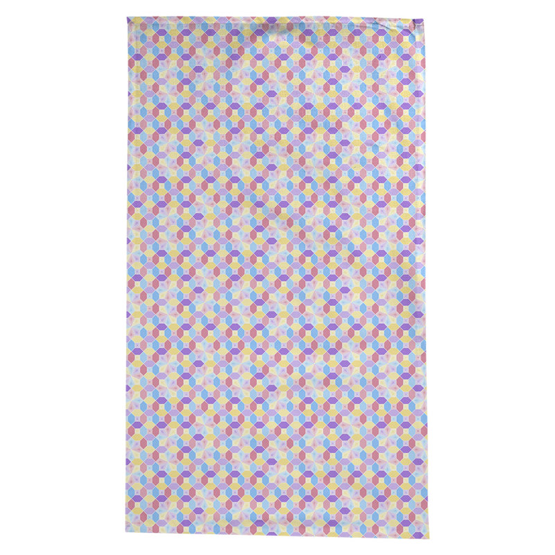 Nappe à motif Leffel, Rose / Jaune