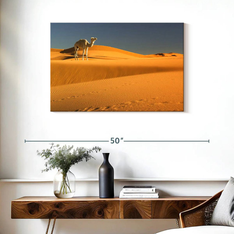 Chameau du désert d'Alvord Sahara, H 24 po x l 36 po