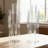 4pcs 8 Arms Clear Candlesticks Holder For Wedding Decorations,38.5 Inches Tall