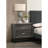 Rustic Nightstand, 2-Drawers Bed Side Table