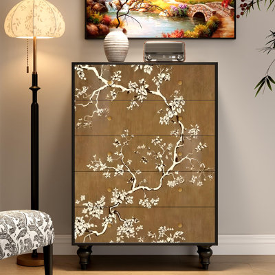 New Chinese-style five-drawer sideboard