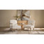 Chaise d'appoint Williamstown Farmhouse avec accoudoirs en bois massif-1930579309