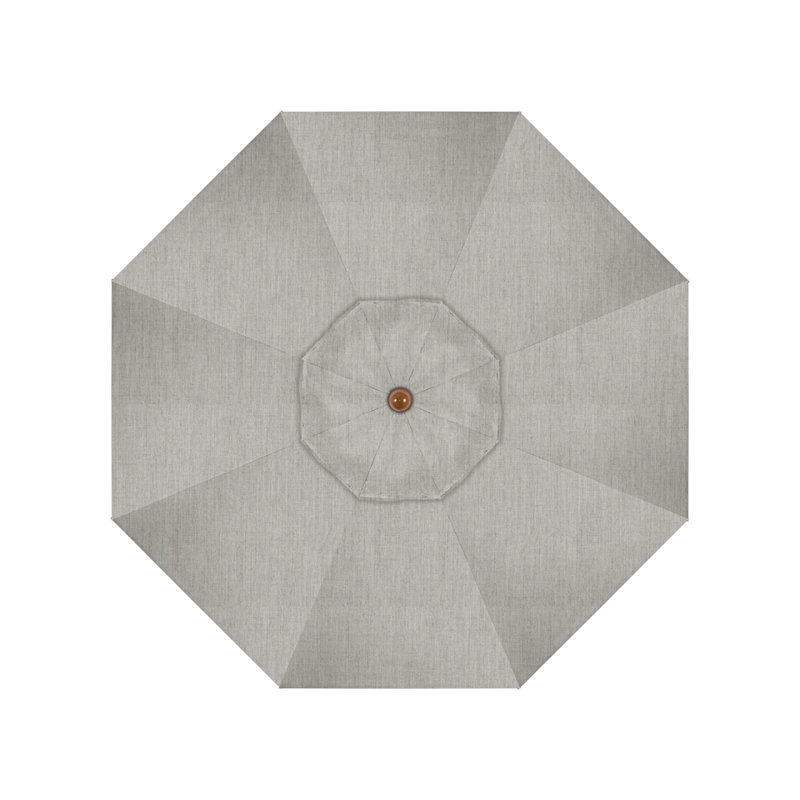 Manford 90'' Market Sunbrella® Umbrella, Spectrum Dove Sunbrella® Plainweave