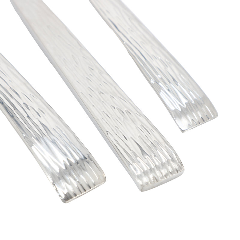 Gibson Home Cowper 20 Piece Stainless Steel Flatware Set in Silver