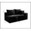 Causeuse de plancher rembourrée en velours côtelé Corduroy