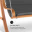2 Person Porch Swing with Canopy