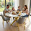 Table de salle à manger extensible Modern Modern