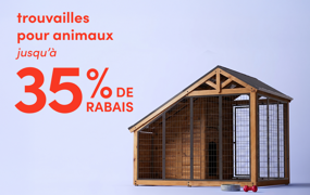 trouvailles pour animaux en solde