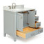 Ensemble de meuble-lavabo simple 37 po Flynt-64627208
