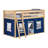 Mendelson Kids Low Bunk Bed with Curtain-1727860457-1727860462