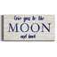 Lune et dos - reproduction sur toile tendue-637793745