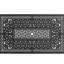 Mobilier de patio noir avec coussins - structure en aluminium, corrosion, conception ergonomique toutes saisons, sièges confortables résistants aux intempéries