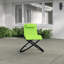 Chaise longue orbitale avec coussin Ceara-1245990264