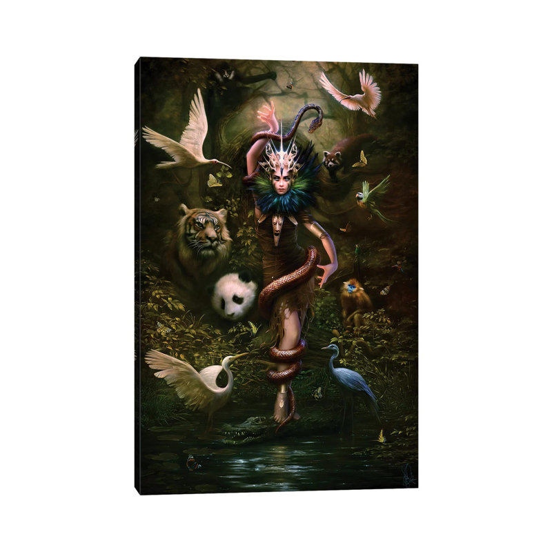 Harmony by Melanie Delon - Print on Canvas, Wrapped Canvas, 20.32 cm H x 30.48 cm W