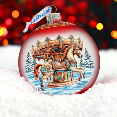 Grand ornement boule en verre Designocracy