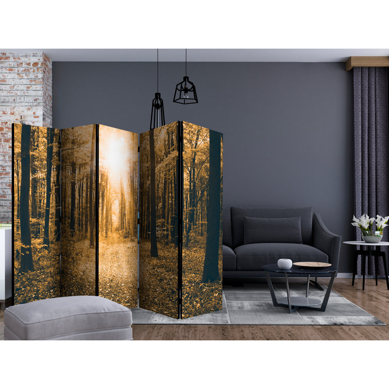 Cain 172cm H Folding Room Divider, 5