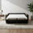 Cappella Italian 85" Genuine Top Grain Leather Queen Wide Arm Pull Out Sleeper Sofa Bed with Memory Foam Mattress-144693494