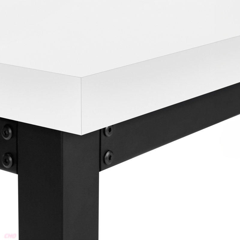 Bureau d'ordinateur, bureau personnel, debout, réglable, L 48 po, travail, ordinateur portable, contemporain, moderne