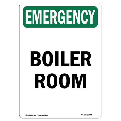 OSHA Emergency Sign